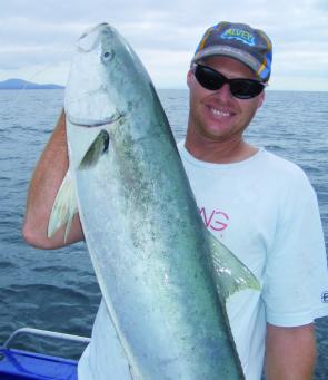 Although deepwater jigging for kingfish has become quite popular in recent years, kings often look for food towards the surface and don’t mind getting into very shallow water if food is there for them.